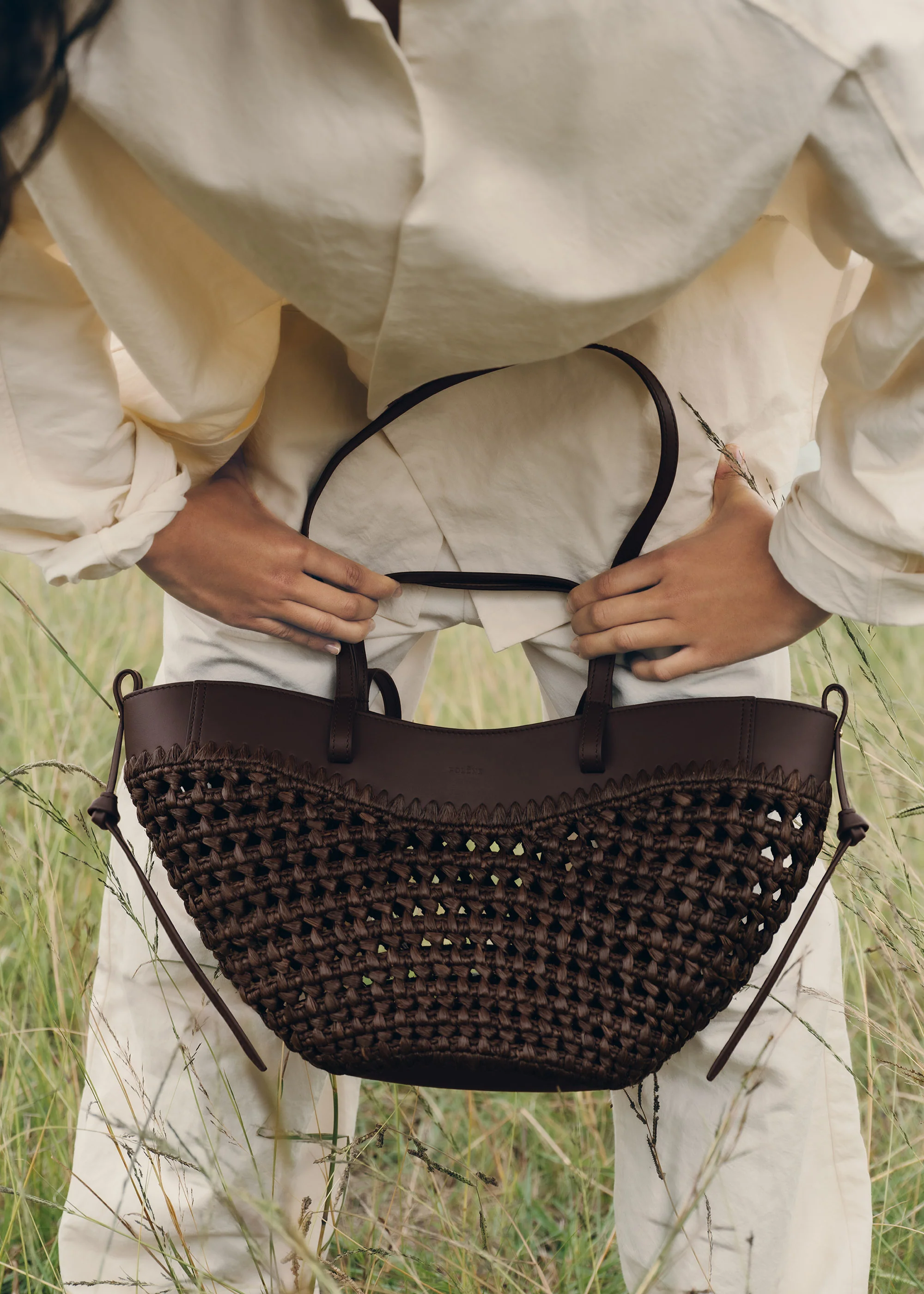 Cyme Mini - Raffia Ebony - Image 5