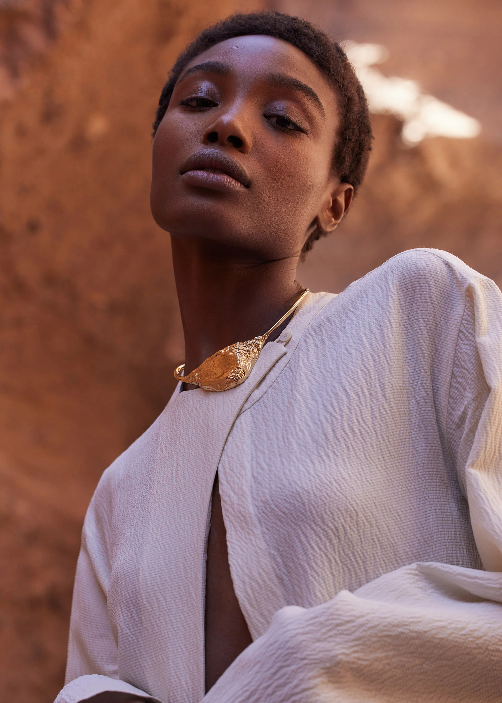 Eroz Necklace - 24 carat gold gilded - Image 2