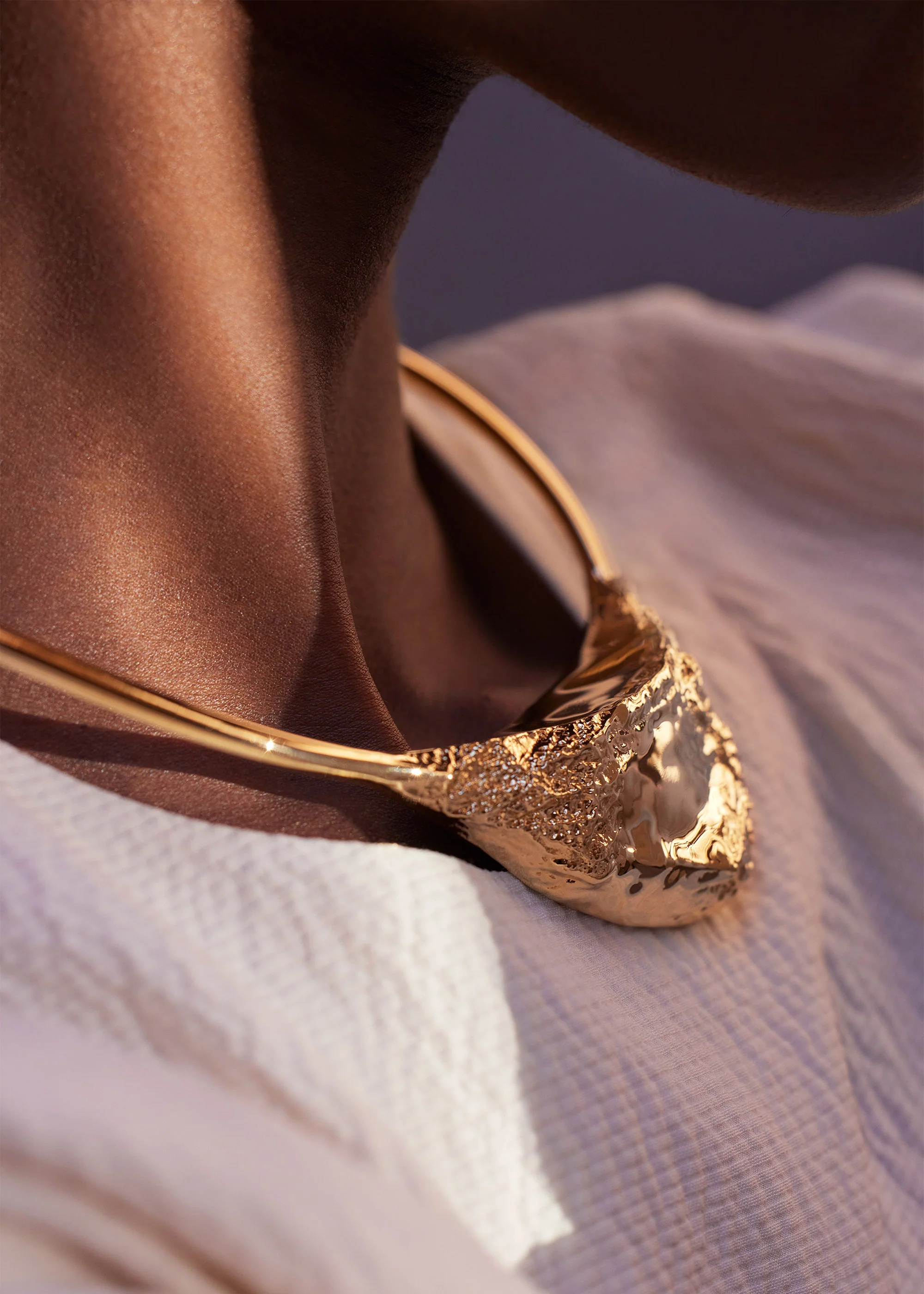 Eroz Necklace - 24 carat gold gilded - Image 4